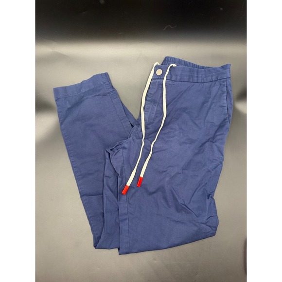 Spoke Other - Spoke London Fridays Navy Blue Drawstring Chino Pants Mens 34 Build A Portugal